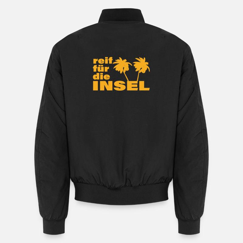 READY FOR THE ISLAND Unisex Bomber Jacket
