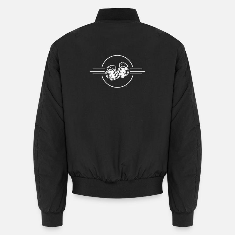 Bier Prost Bierglas Unisex Bomberjacke