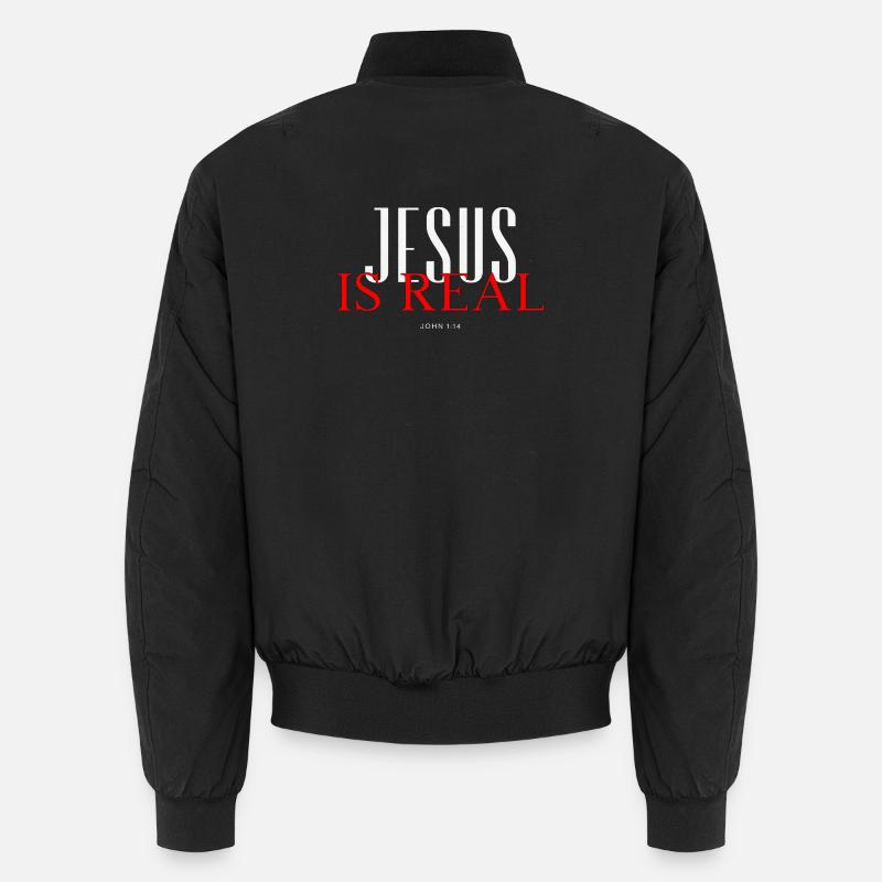 Jésus est réel ! Bomber unisexe