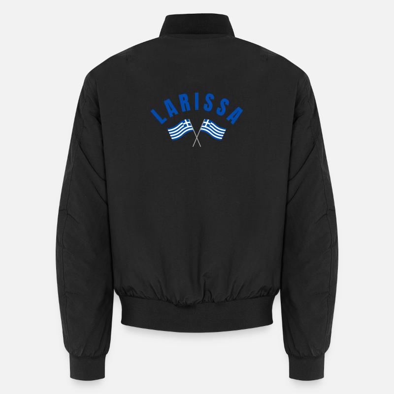 Drapeaux grecs de Larissa Bomber unisexe