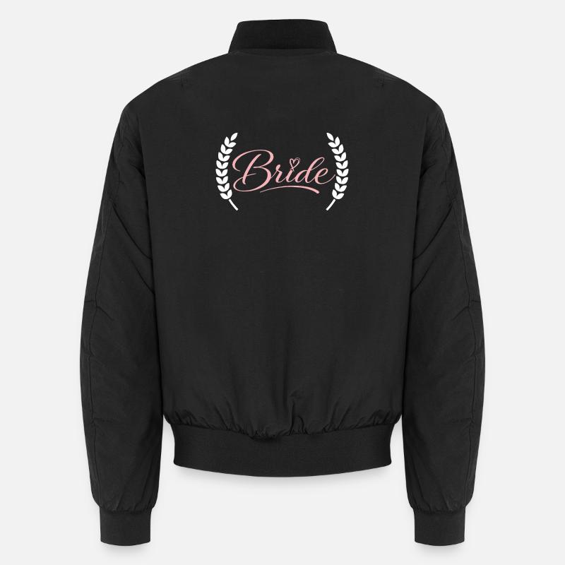 Bride - Unisex Bomber Jacket - black