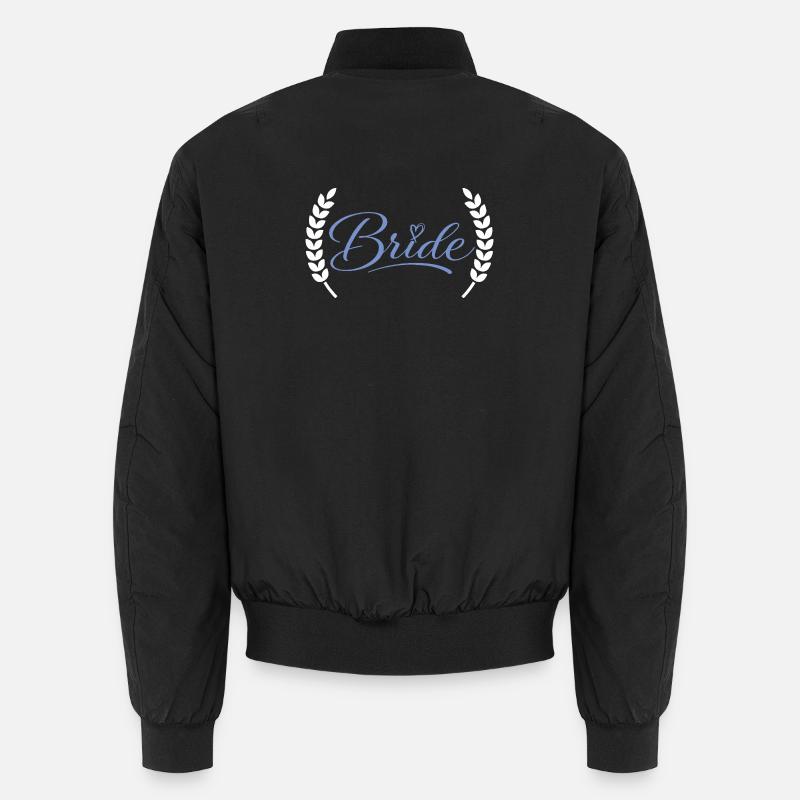 Bride - Unisex Bomber Jacket - black