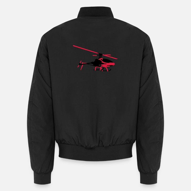 helicopter model Unisex Bomber Jacket