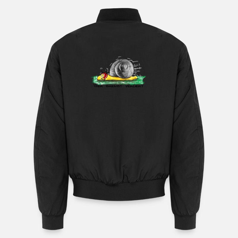 Wer bremst verliert Unisex Bomberjacke