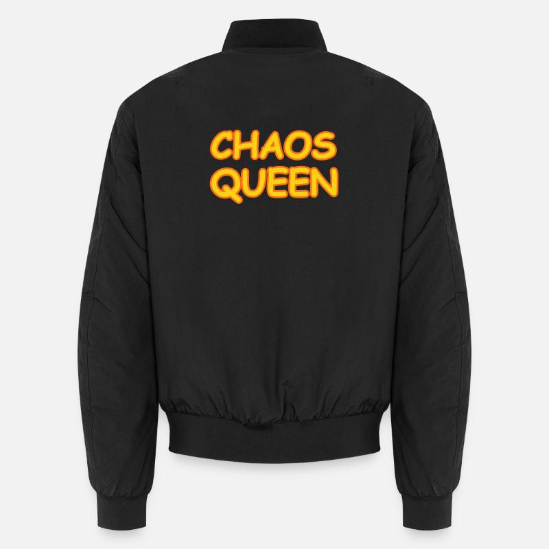 CHAOS QUEEN Unisex Bomber Jacket