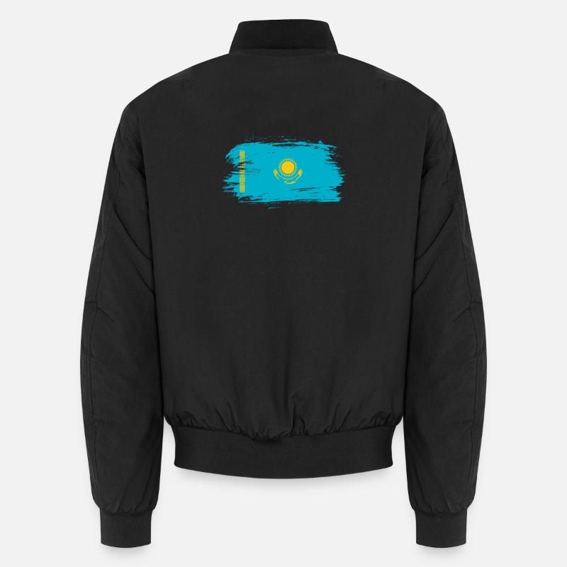 Drapeau du Kazakhstan Bomber unisexe