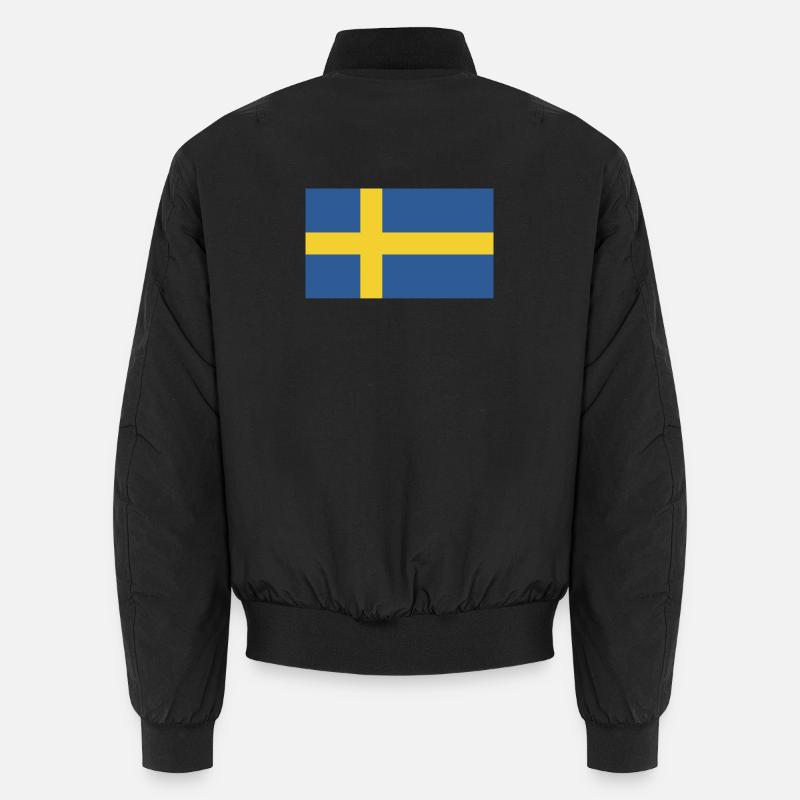 Drapeau suédois Bomber unisexe