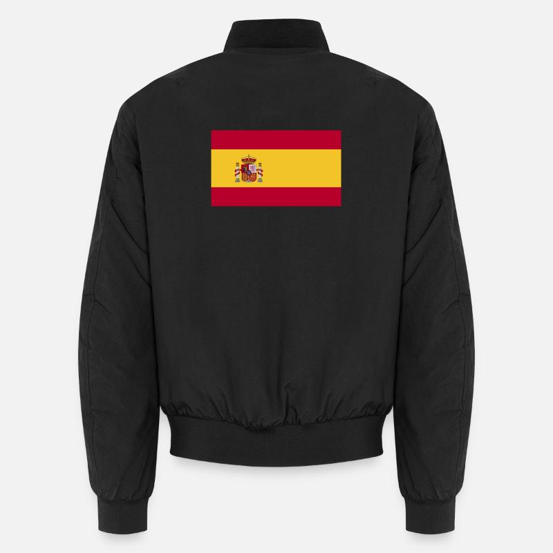 Drapeau national de l’Espagne Bomber unisexe