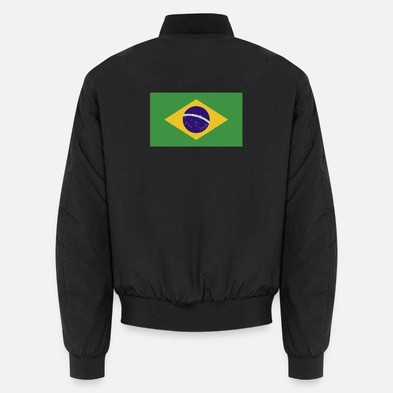 Drapeau national du Brésil Bomber unisexe