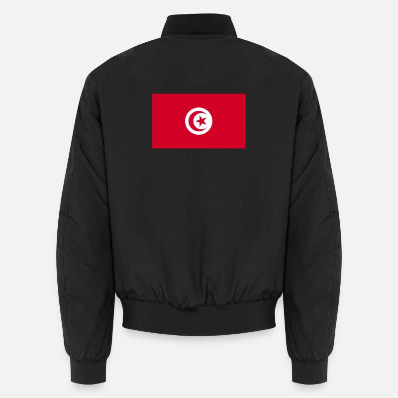 Drapeau national tunisien Bomber unisexe