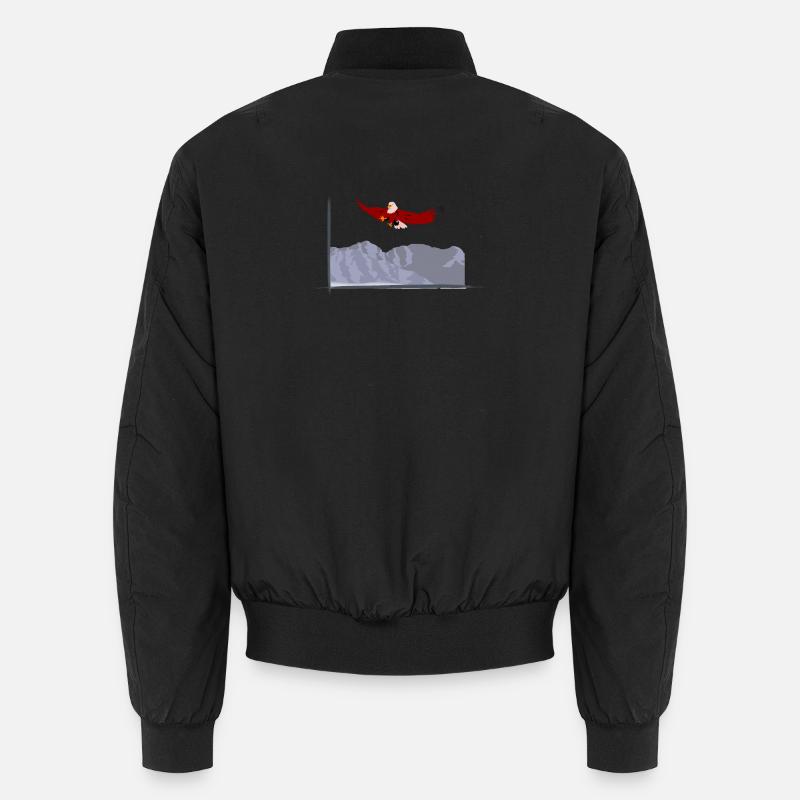 Eagles in the mountains Unisex Bomber Jacket