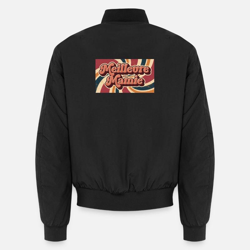 Beste Oma - Unisex Bomberjacke - Schwarz