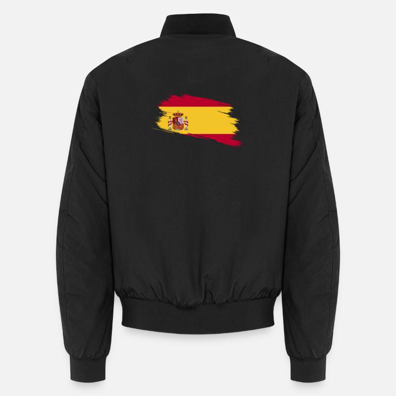 Spanien! - Unisex Bomberjacke - Schwarz