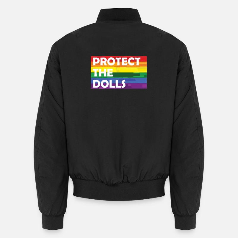 PROTECT THE DOLLS RAINBOW Unisex Bomberjacke