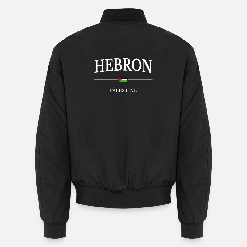 Hebron Flagge Palästina Unisex Bomberjacke