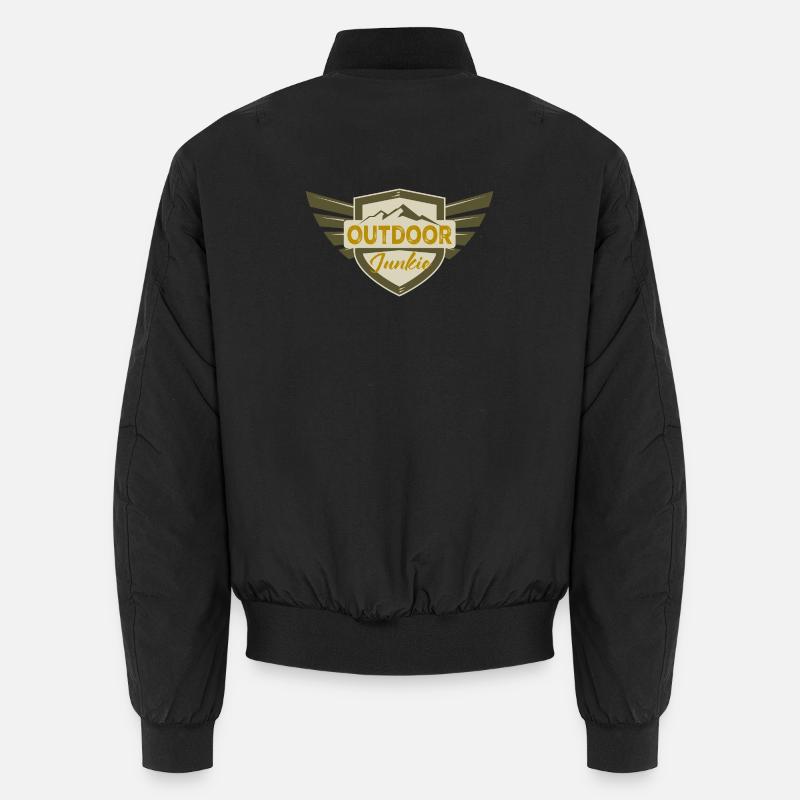 Adventurous Outdoor Adventure Graphics Unisex Bomber Jacket