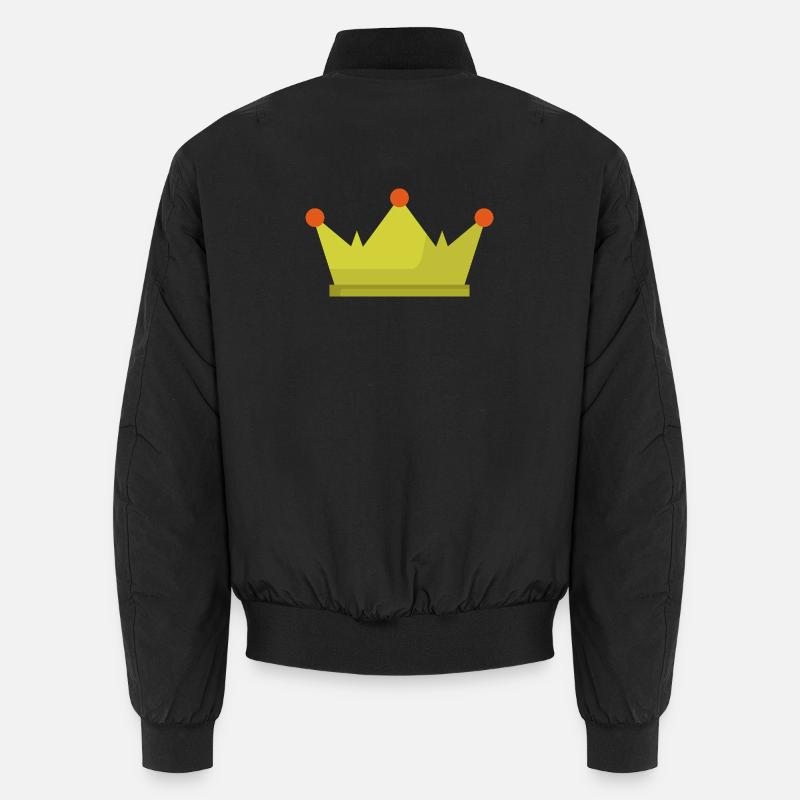 Crown Unisex Bomber Jacket