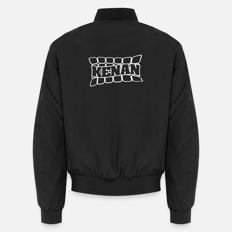 Name Kenan - Unisex Bomberjacke - Schwarz