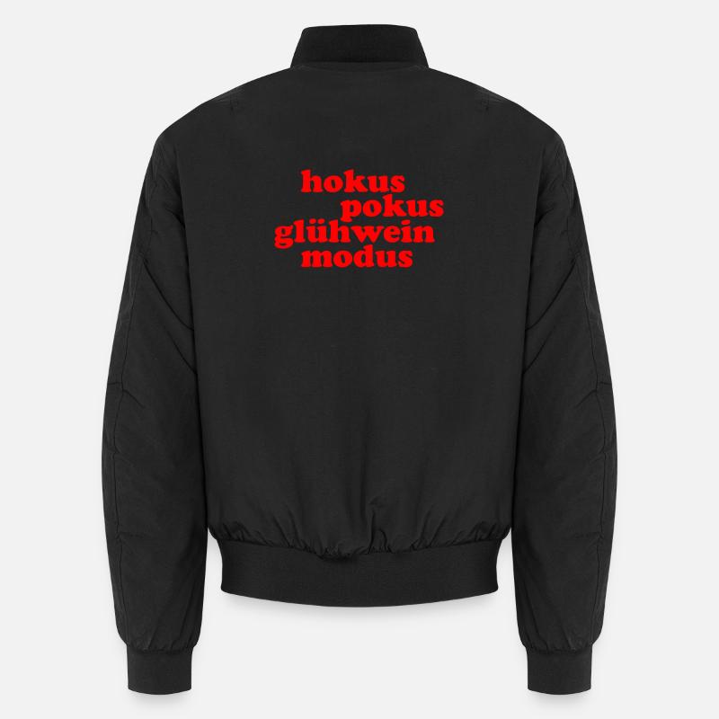 Mode Vin Chaud Hocus Pocus - Bomber unisexe - noir