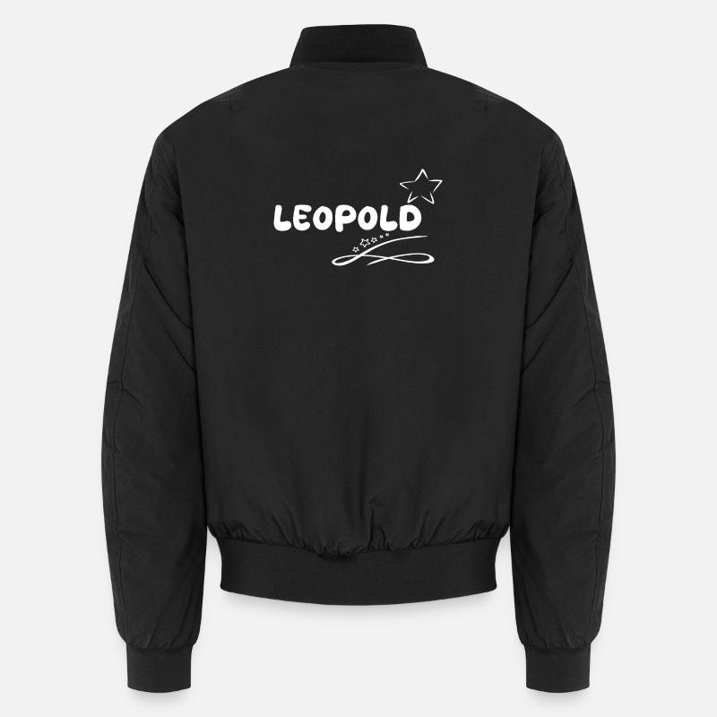 Leopold - Bomber unisexe - noir
