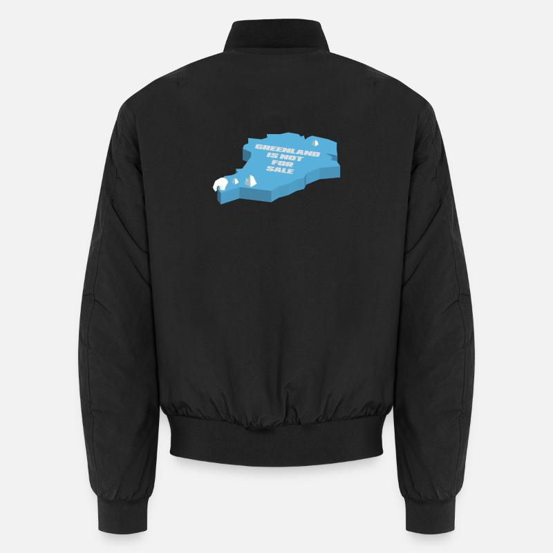 Le Groenland n’est pas à vendre (édition 3D) Bomber unisexe