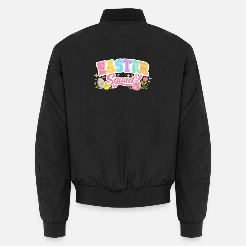 Easter Squad Egg Hunt Unisex Bomberjacke