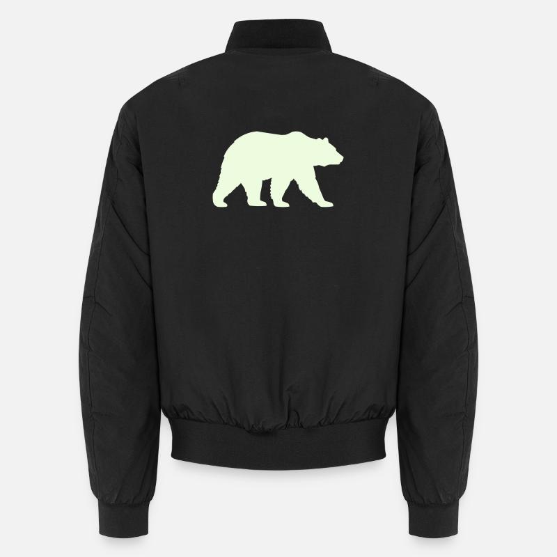 grizzly_baer- - Bomber unisexe - noir