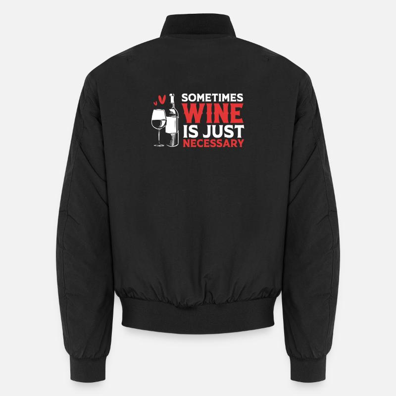 sommelier - Bomber unisexe - noir