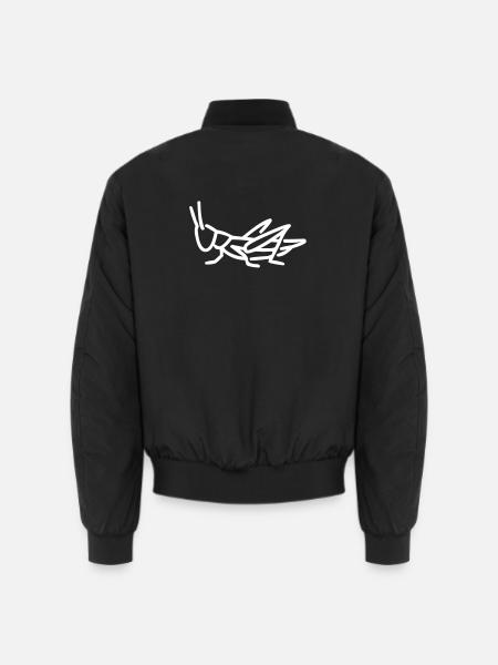 A grasshopper - Unisex Bomber Jacket - black