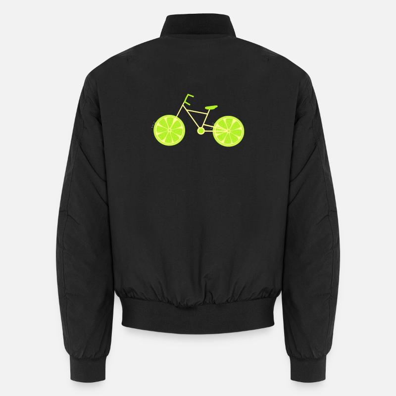 Vélo vert Cycliste Vélo vert Bomber unisexe