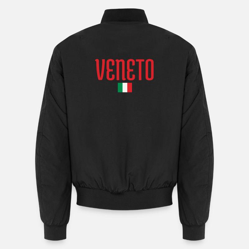Vento Italian Flag Graphic Tee Unisex Bomber Jacket
