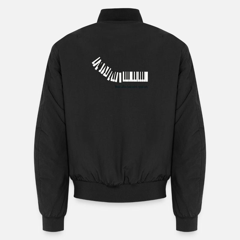 Quand tout devient bruyant, je joue. Bomber unisexe