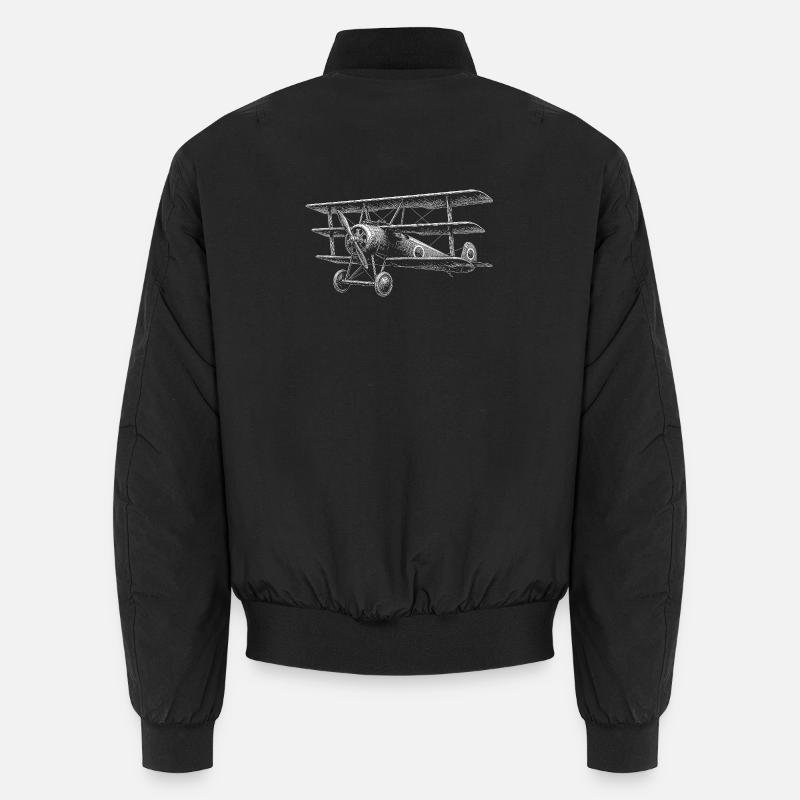 Dreidecker Unisex Bomberjacke