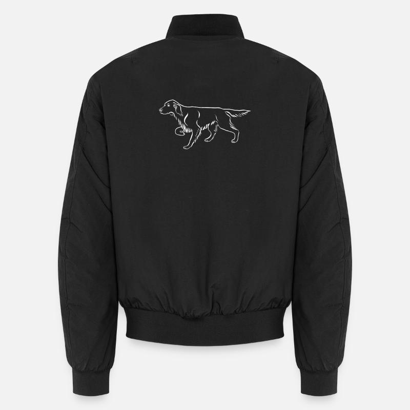 Setter vorstehend Unisex Bomberjacke