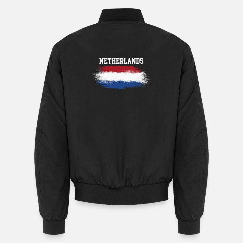 Drapeau néerlandais des Broussailles Bomber unisexe