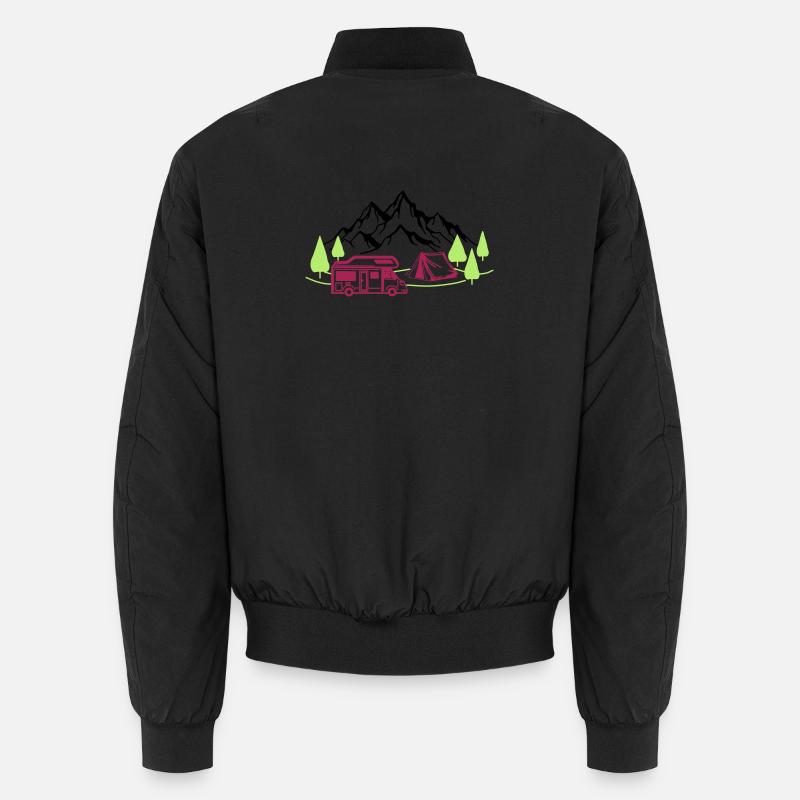 Holidays in the mountains Unisex Bomber Jacket