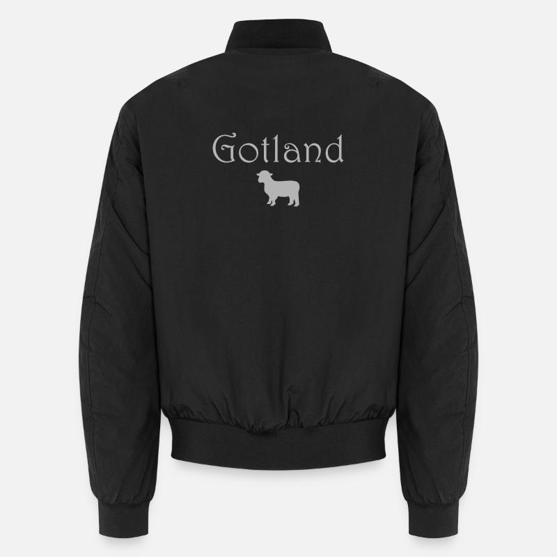 Moutons de Gotland - Bomber unisexe - noir