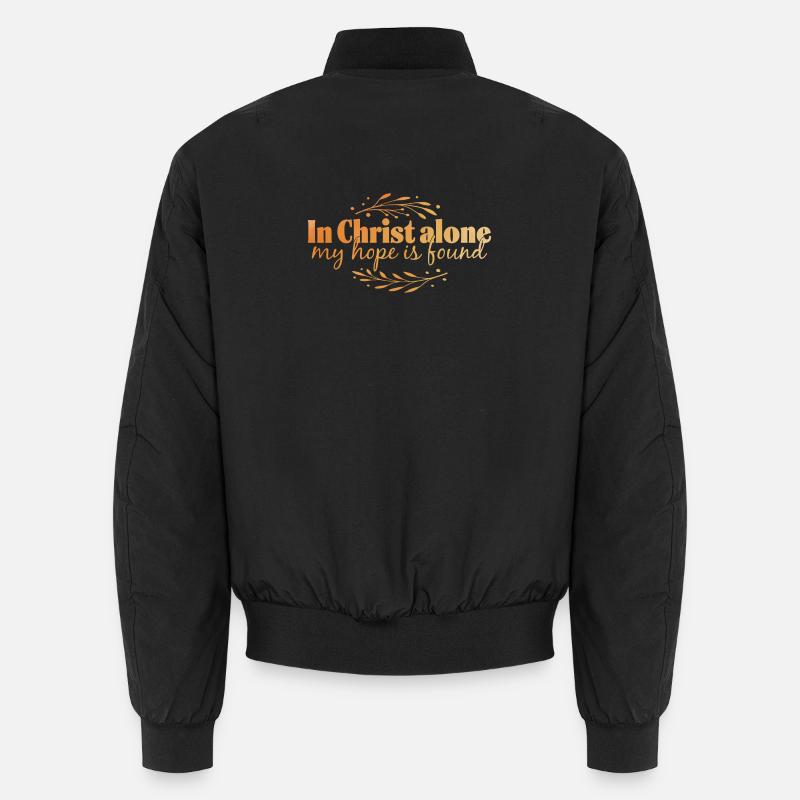 In Christ alone Unisex Bomberjacke