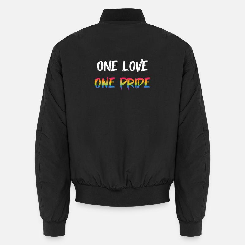LGBT Pride Month - One Love, One Pride Unisex Bomber Jacket