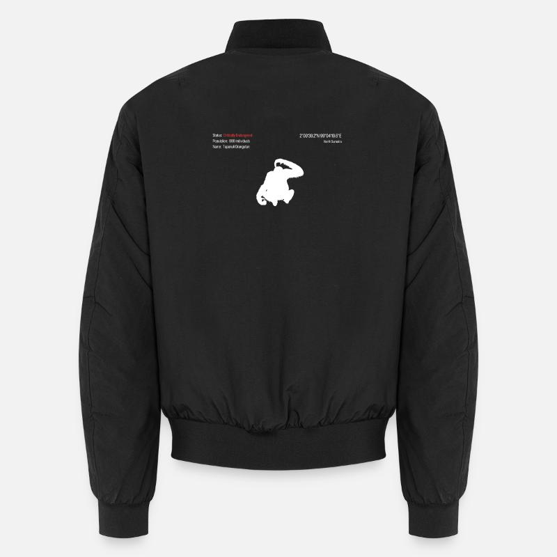 Orang-outan - Bomber unisexe - noir