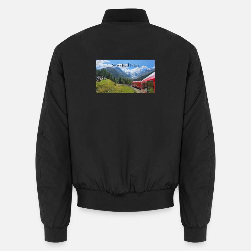 Train rouge suisse Bomber unisexe