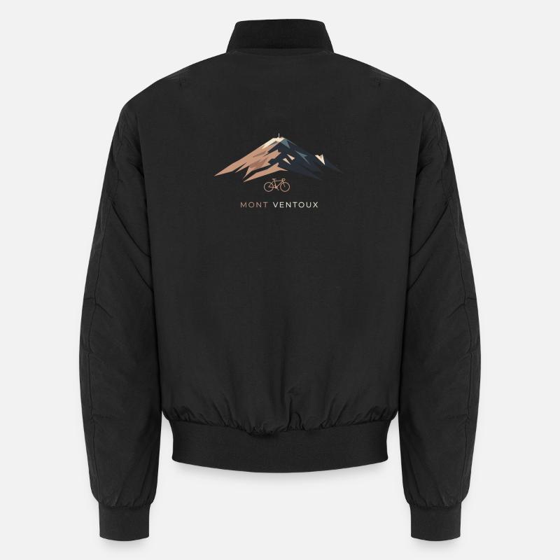 Mont Ventoux Cool Design - Unisex Bomber Jacket - black