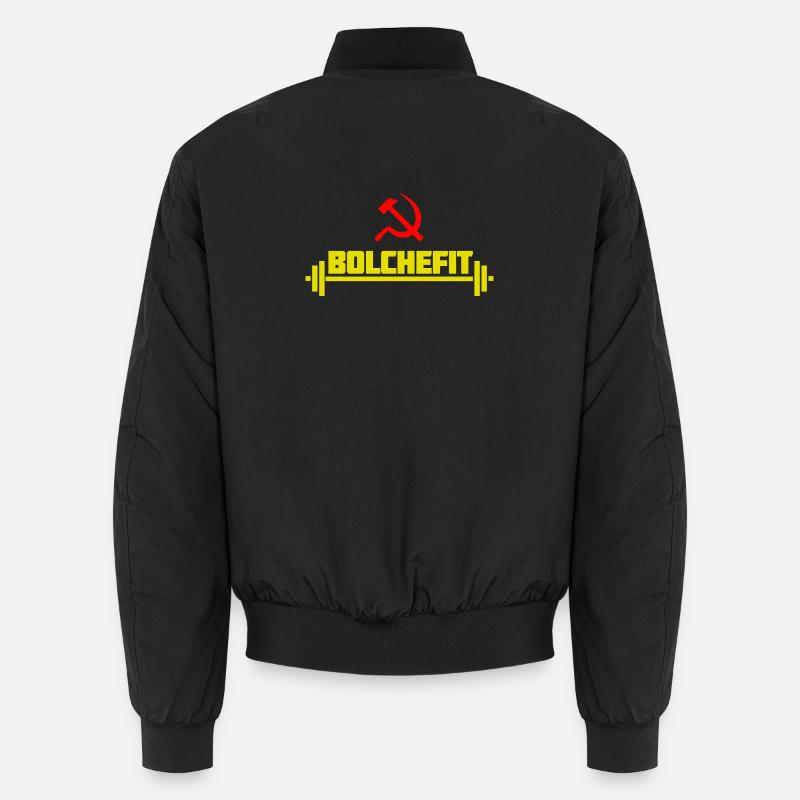 Bolchefit - Unisex Bomberjacke - Schwarz