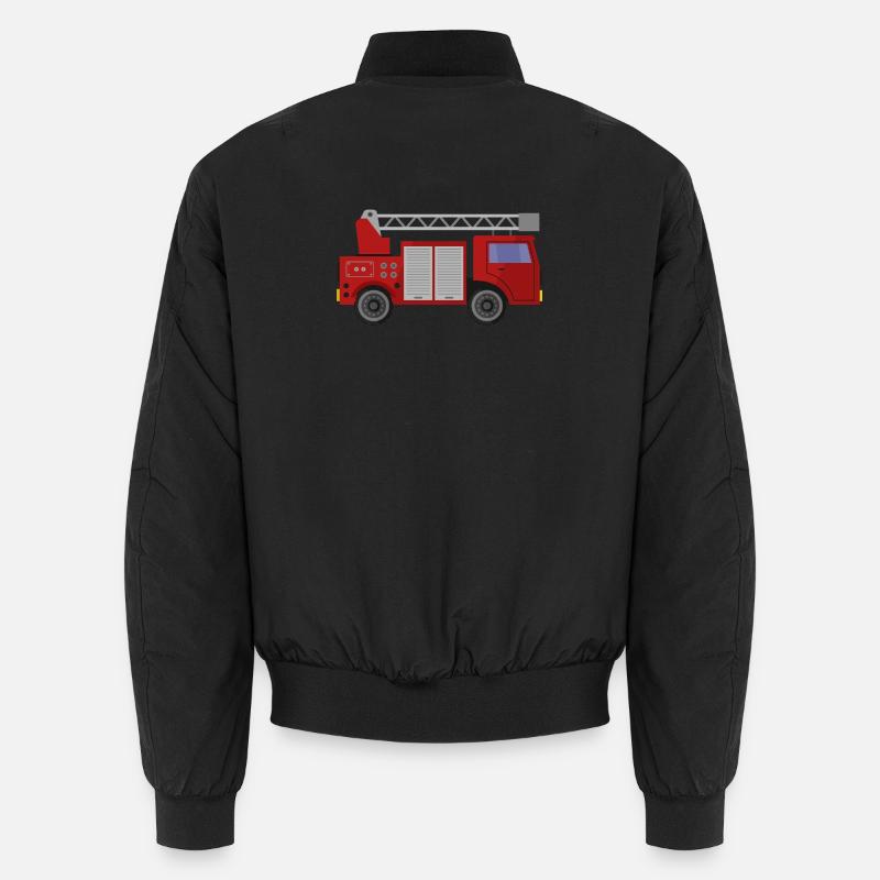 Feuerwehrauto Unisex Bomberjacke