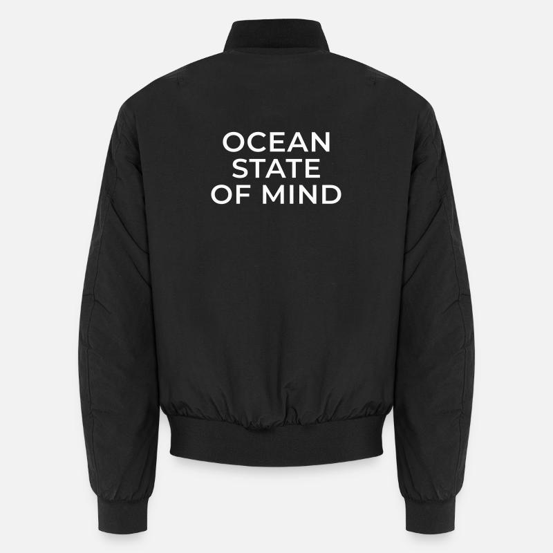  Océan state  Bomber unisexe