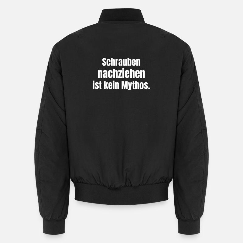 Tightening screws: Not a myth Unisex Bomber Jacket