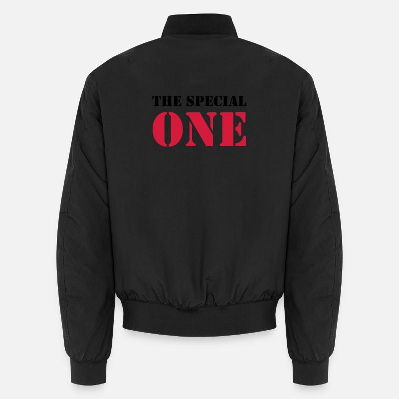 The Special One - Unisex Bomber Jacket - black