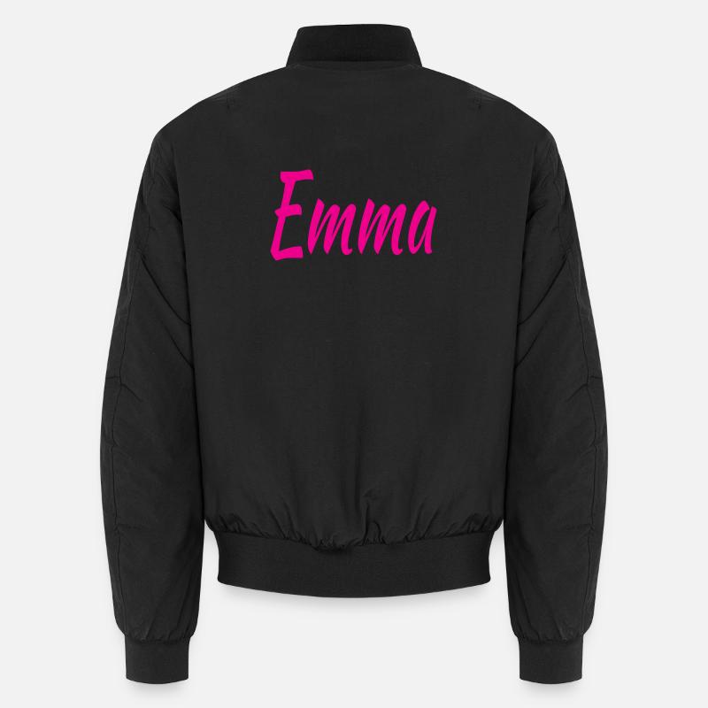 Emma - Unisex Bomber Jacket - black