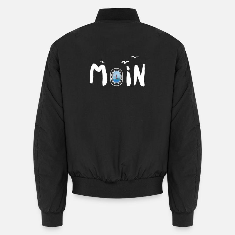 Moin Leuchtturm Unisex Bomberjacke
