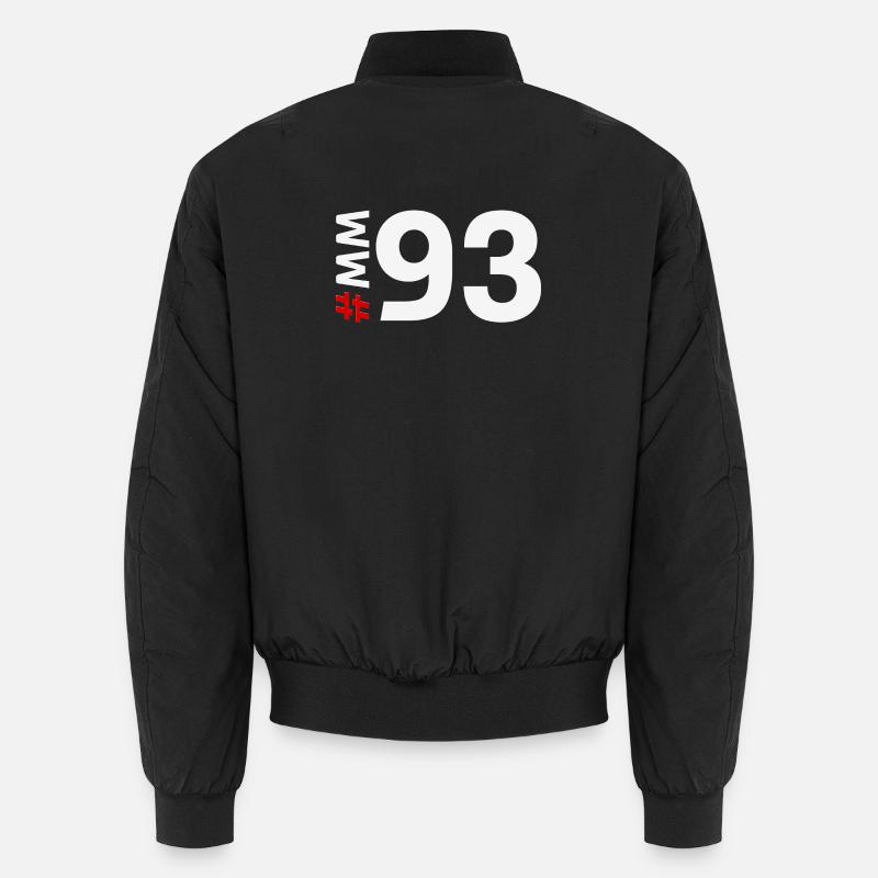 MM93 - Bomber unisexe - noir